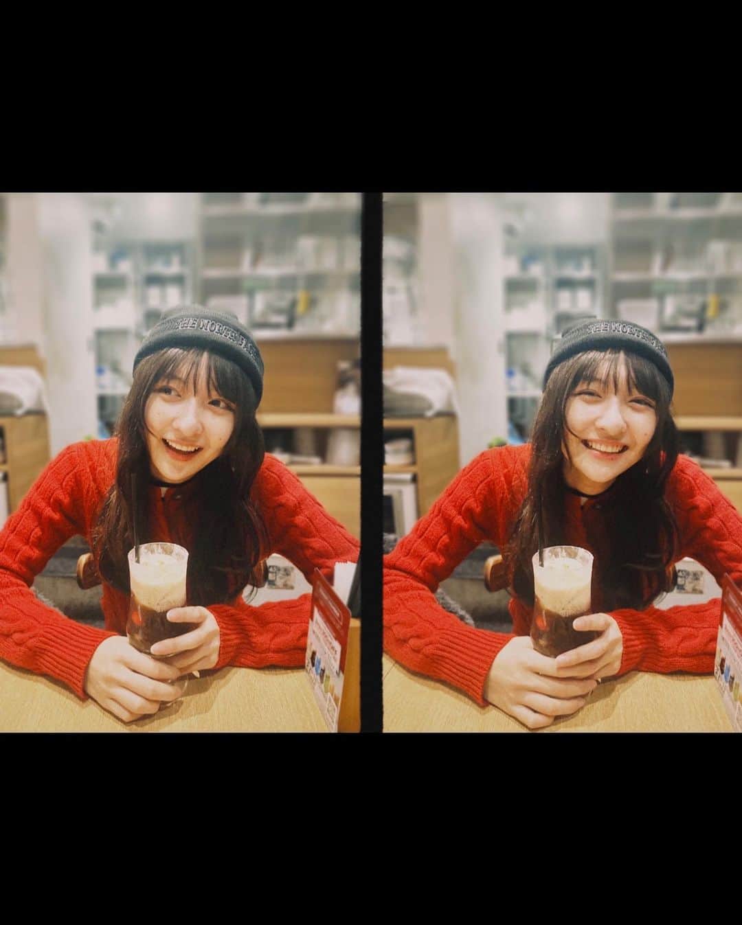 横山莉華さんのインスタグラム写真 - (横山莉華Instagram)「明日から #12月 だね #クリームコーラ 飲んだよ🍒 #04」11月30日 23時24分 - linka_yokoyama927
