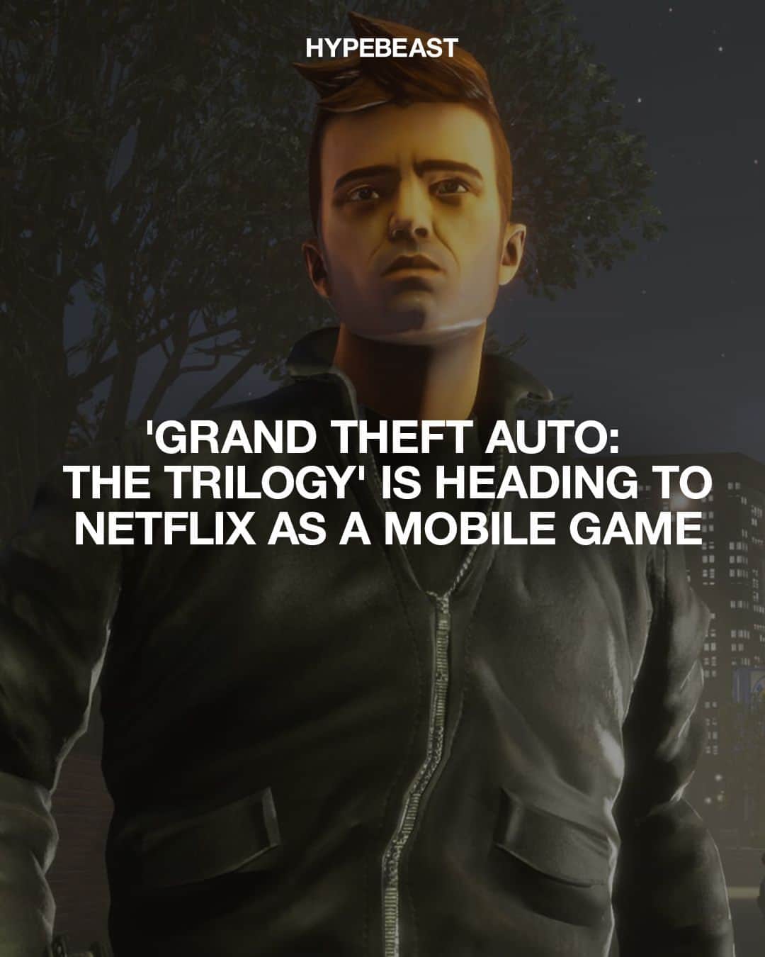 HYPEBEASTのインスタグラム：「Following its release two years ago, @rockstargames' 'Grand Theft Auto: The Trilogy' will now be making its way to @netflix as a mobile game. ⁠ ⁠ When it was launched the games in 2021, it aimed to stay true to the originals by copying their codes and using AI to automatically revamp certain physical features of the GTA world. The game rolled out exclusively to consoles, available on Nintendo Switch, PlayStation 4, PlayStation 5, Xbox One, and Xbox Series X/S. For its upcoming mobile release, Netflix has updated each title to improve playing capabilities on a smaller device.⁠ ⁠ While we eagerly await GTA 6's trailer, maybe this mobile adaptation can tide fans over as it rolls out on December 14.⁠ Photo: Rockstar Games」