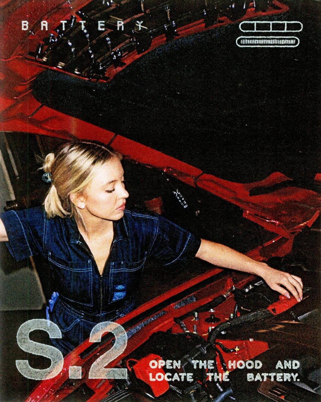 Fordさんのインスタグラム写真 - (FordInstagram)「How to change a 12V battery, demonstrated by @sydney_sweeney on a 2024 @fordmustang. Shop the coveralls, made in partnership with @dickies, now.  Disclaimer: See your owner’s manual for detailed information. Some current models, trims, and features may not be available or may be subject to change. Limited supply of merchandise available.」12月1日 0時07分 - ford