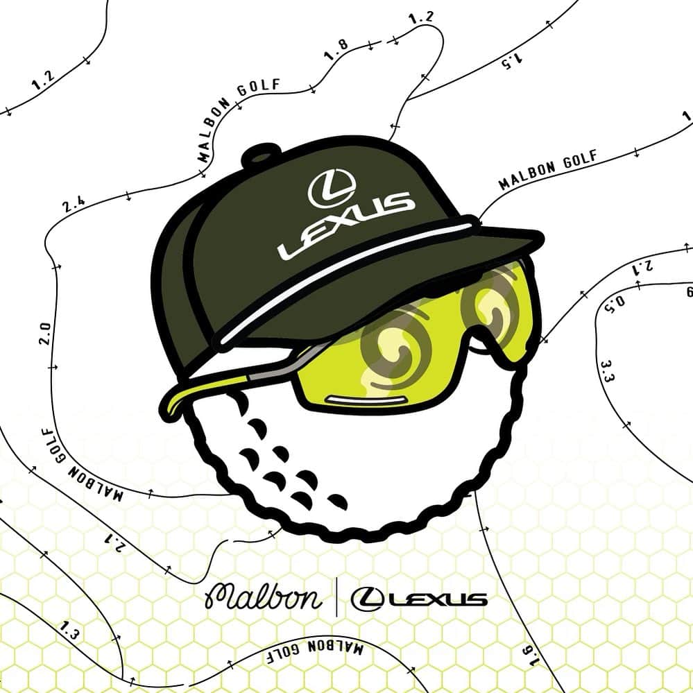 Lexus USAのインスタグラム：「Introducing @lexususa as the Official Automotive Partner of Malbon Golf.」