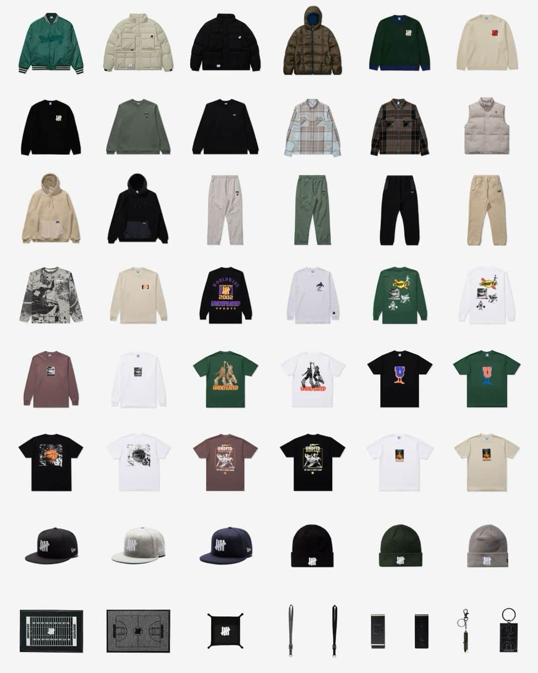 UNDFTDのインスタグラム：「UNDEFEATED HOLIDAY 23 - Drop 2  Available now, exclusively at all UNDEFEATED Chapter Stores and Undefeated.com  Shipping internationally, excluding China, Japan and Korea」