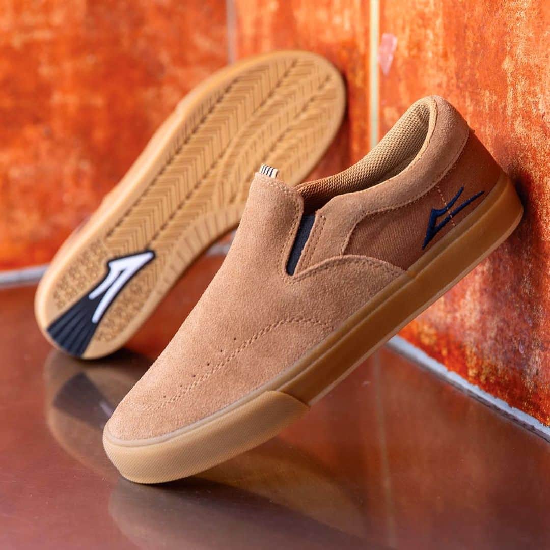 ラカイリミテッドフットウェアのインスタグラム：「Owen VLK in Walnut/Gum Suede 🌰 Available now at skate shops and Lakai.com #Lakai」