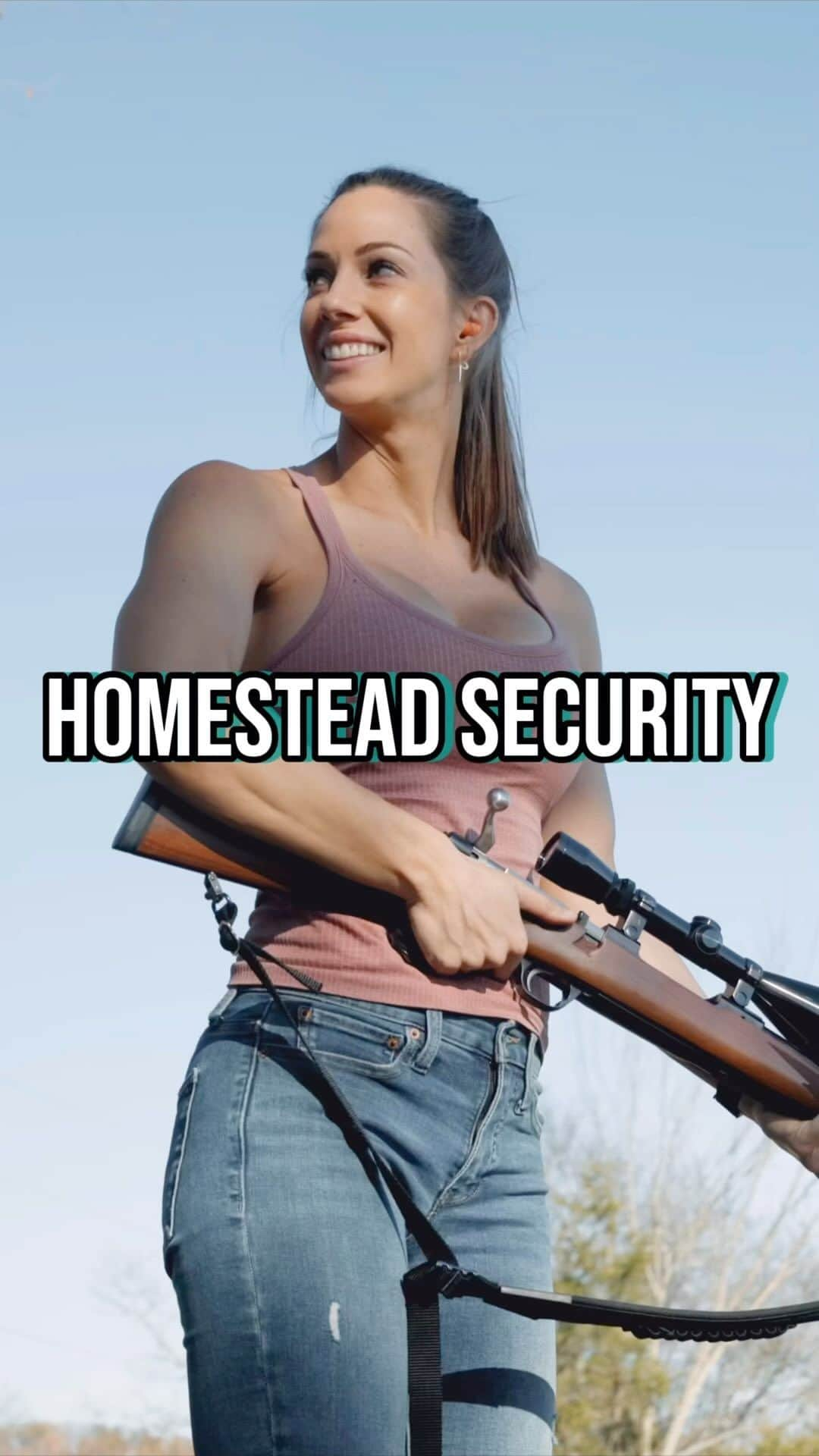 Janna Breslinのインスタグラム：「Episode 10 is all about security, baby! (& jokes… of course) 😂 We’ve got guns, bows & knives all on @modernhomesteadhq this week! 🔫🌾  In the heart of our homestead journey, we’re striving towards complete freedom—the freedom earned through hard work, self-sufficiency, and a strong sense of security.  Every single day marks a step towards independence. From cultivating our own food to harvesting our own water out of air… we’re building a sanctuary that completely embodies self-sustainability.  And when it comes to security, we believe in being our own guardians 🔐  We’ve chosen to include firearms as a tool for safeguarding our  property, animals & each other. It’s not just about having fun; it’s about cultivating a sense of reassurance, knowing that we can protect what matters most! 😆  @modernhomesteadhq Episode 10 is now live on @carbontvmedia 🌿  #HomesteadLife #EarnYourFreedom #HomesteadSecurity #SelfSufficient #OffGrid」