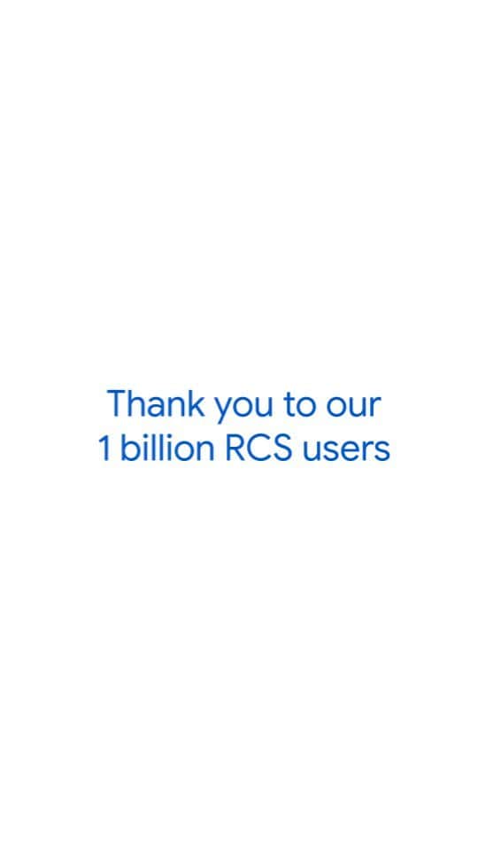 Androidのインスタグラム：「Google Messages has reached a major milestone with over one billion users now using RCS 🎉  To celebrate, we're introducing 7 new fun features to express yourself ✨ Download now on the Google Play Store.」