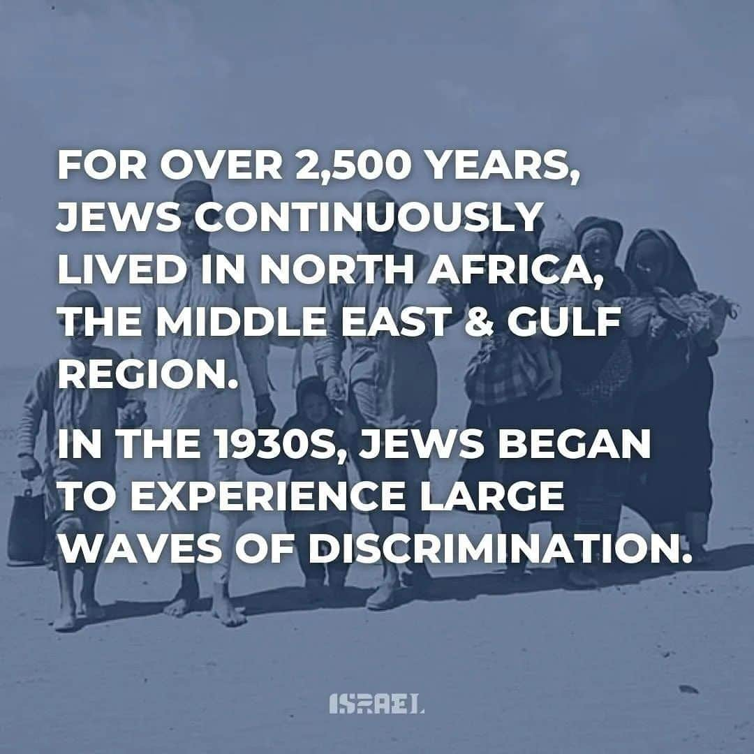 デブラ・メッシングさんのインスタグラム写真 - (デブラ・メッシングInstagram)「Repost from @stateofisrael • 850,000.  That’s the number of Jewish refugees from Arab countries & Iran who were forced to flee the countries they called home for hundreds (& even thousands of years).  They left behind homes, businesses, synagogues & belongings.  For over 2,500 years, Jews continuously lived in North Africa, the Middle East & Gulf region.  In the 1930s, Jews began to experience large waves of discrimination.  The situation for Jews became increasingly dangerous following the adoption of the UN Partition Plan in 1947.  Jews in Iraq, Egypt, Syria, Yemen & other countries were targeted in violent pogroms which continued into the 50s & 60s.  Today (November 30) we mark the annual day to remember the 850,000 Jews expelled from Arab Lands & Iran and promise to never stop sharing their stories.  #jewishrefugeesday  #middleeast #ethniclycleansed #mizrahi」12月1日 12時47分 - therealdebramessing