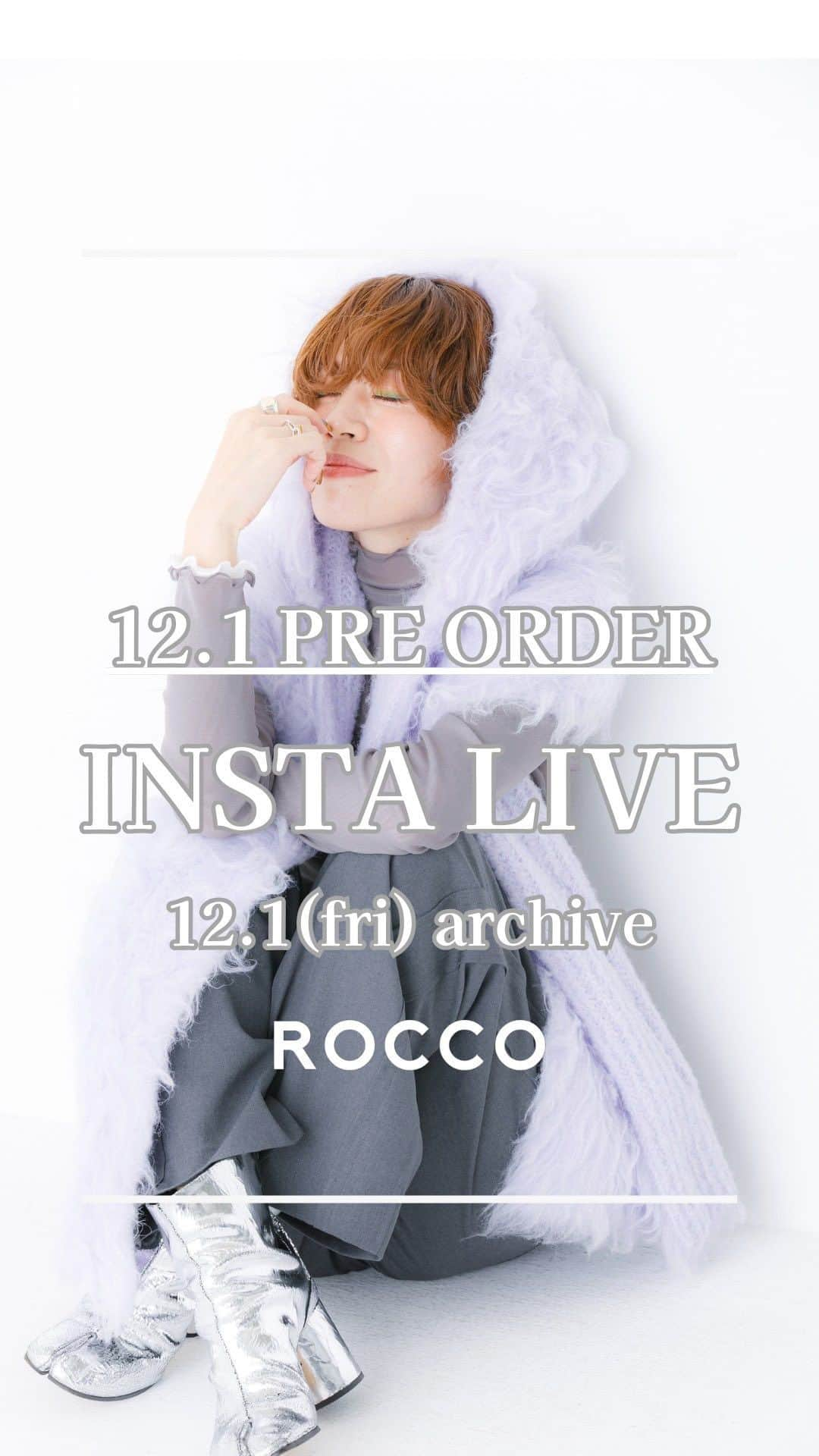 山本あきこのインスタグラム：「ROCCO新作アイテムの紹介をしましたー😆❣️    📌12/1(金)20:00から予約受付✨ 　 ▶ふわふわフードストール (オフ,ラベンダー,ブルー,ベージュ, ピンク,グレー,チャコール) price：￥13,200(tax in) 　 ≫お届け予定日 12月上旬  📌12/1(金)20:00から再販受付✨  ▶レザーサスペンダー (ブラウン,ブラック) price：￥8,470(tax in)   　 📢予約受付は12/1(金)20:00スタート‼️ @rocco_official___ 　 　 #ロッコ服 #ロッコマニア #新作紹介 #23aw #フードストール #フードマフラー #フード付きストール #フード付きマフラー #ふわふわストール #ふわふわマフラー #レザーサスペンダー #サスペンダー #なぜおしゃ研究家 #山本あきこ」