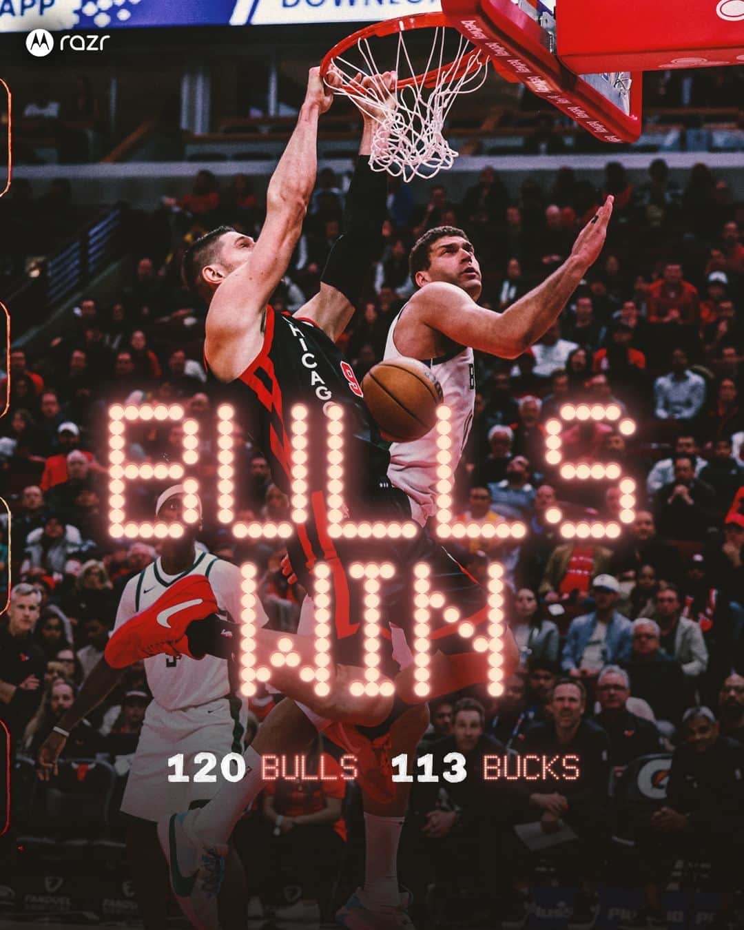 Chicago Bullsのインスタグラム：「MUCH NEEDED BULLS WIN. BEEP BEEP.」