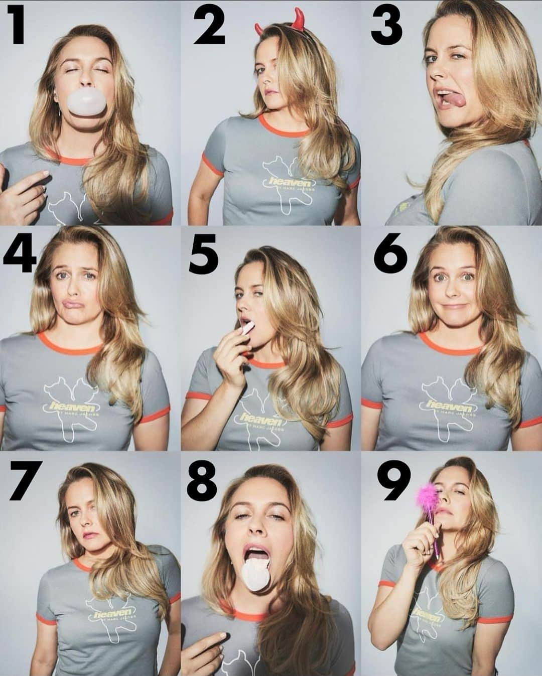 アリシア・シルヴァーストーンのインスタグラム：「What mood are you feeling today? For me, I’d say #3 😈🤷🏼‍♀️😏 #4 and #6 are everyday」