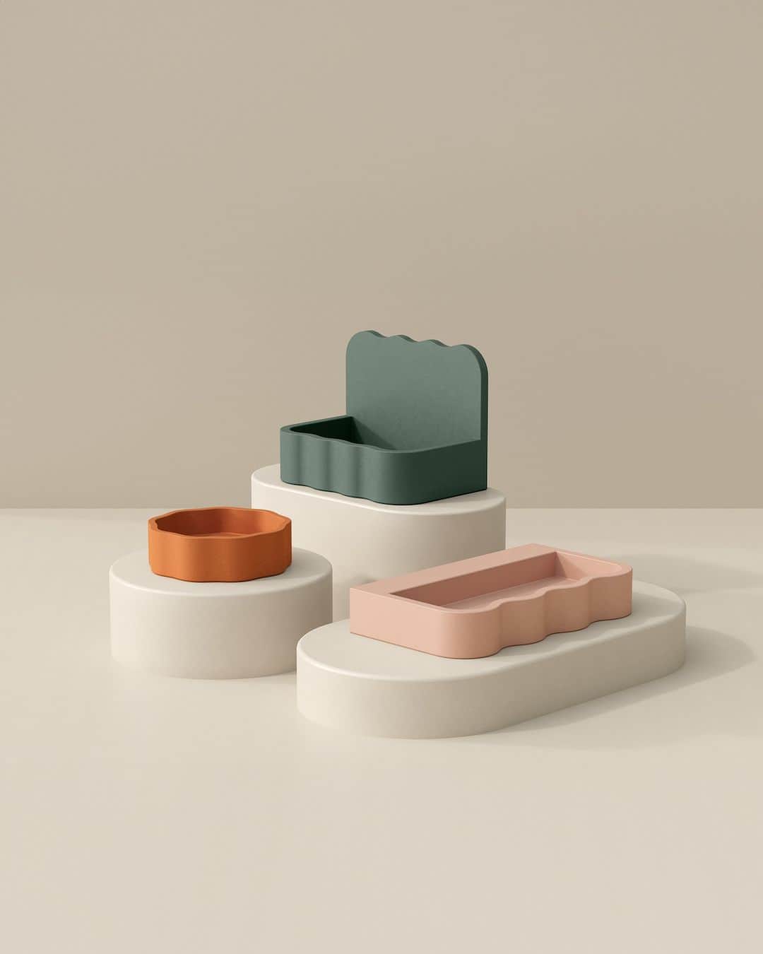 Design Milkさんのインスタグラム写真 - (Design MilkInstagram)「1, 2, or 3? 💭 Can't decide which style we like best from @kastconcretebasins' latest 🌊 Wave Collection 🌊   With their playful design, all available in 28 vibrant shades, we're thinking it's time to make a splash in your bathroom! 💦 \\\ Check them out at the link in bio 🔗」12月1日 4時15分 - designmilk