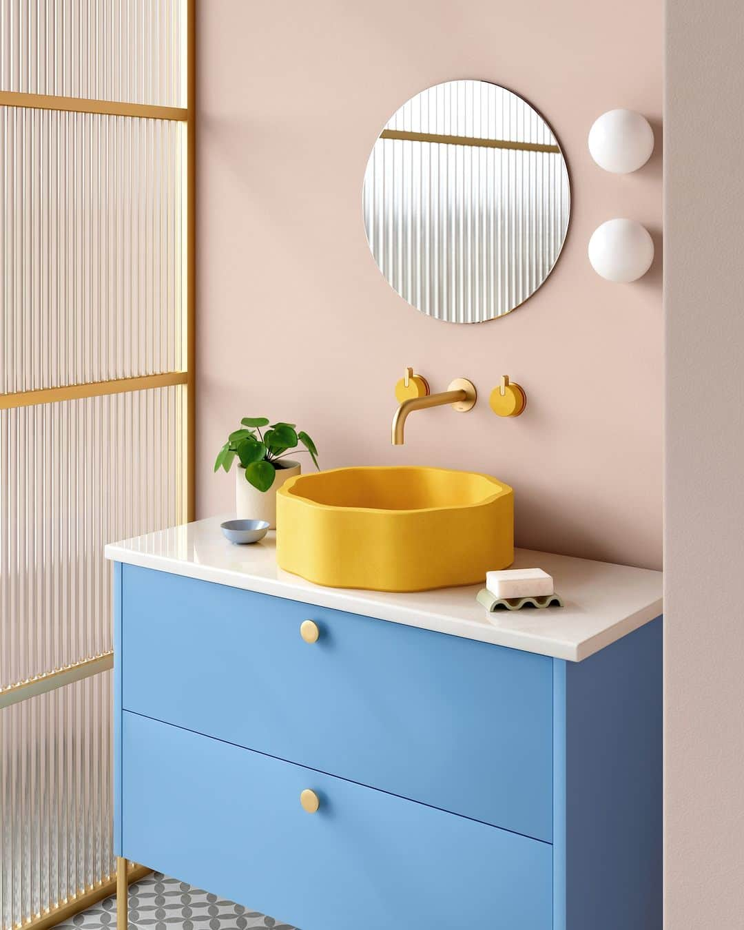 Design Milkさんのインスタグラム写真 - (Design MilkInstagram)「1, 2, or 3? 💭 Can't decide which style we like best from @kastconcretebasins' latest 🌊 Wave Collection 🌊   With their playful design, all available in 28 vibrant shades, we're thinking it's time to make a splash in your bathroom! 💦 \\\ Check them out at the link in bio 🔗」12月1日 4時15分 - designmilk