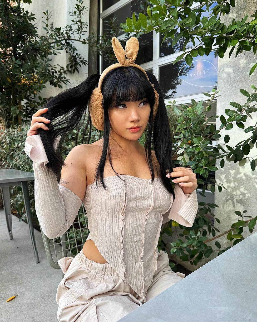 Marycakeのインスタグラム：「hello i cut my bangs ꒰ᐢ. ̫ .ᐢ꒱ how’s your day going bbs?」
