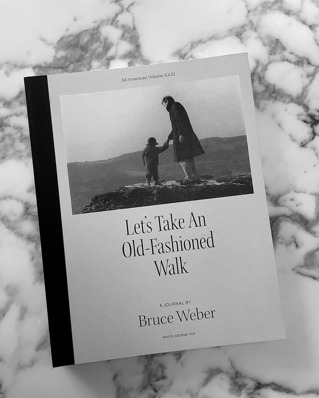 ブルース・ウェーバーのインスタグラム：「NEW BOOK I’m happy to share that Nan and I have released the latest edition of our All-American journal, the 23rd! “Let’s Take An Old-Fashioned Walk” draws inspiration from a host of interesting characters we’ve discovered recently. First up is @ido_yoshimoto, a remarkable artist from Inverness, California who works primarily in wood. We were introduced to Ido by @margaritaoh from our studio, and I was amazed by his process and the forms he’s able to conjure up using natural materials salvaged from the landscape around his home. We sent Natalia out to visit his studio for a couple days and she returned with the kinds of photographs and stories that made us all want to jump in a vintage Airstream, throw on a Phil Ochs album and head for the west coast.   Find Natalia’s story on Ido Yoshimoto in “All-American Volume XXIII: Let’s Take and Old Fashioned Walk,” available now for purchase at Dashwood Books. Link in bio.   Fifth photo (gallery detail) by @jasonhenry」