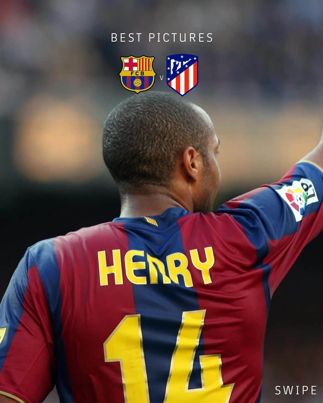 FCバルセロナのインスタグラム：「Best pictures vs Atlético de Madrid 🖼️  Quina t’agrada més? 🤓 ¿Te acuerdas de todos estos momentos? 🤔」