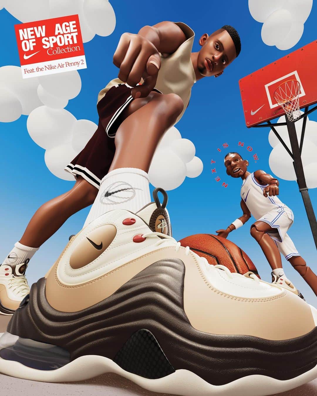 Nike Basketballさんのインスタグラム写真 - (Nike BasketballInstagram)「This is the remix. 🔁  Pay homage to the past with some fresh new colorways. Tap to cop the Air Penny 2 now.」12月1日 6時28分 - nikebasketball