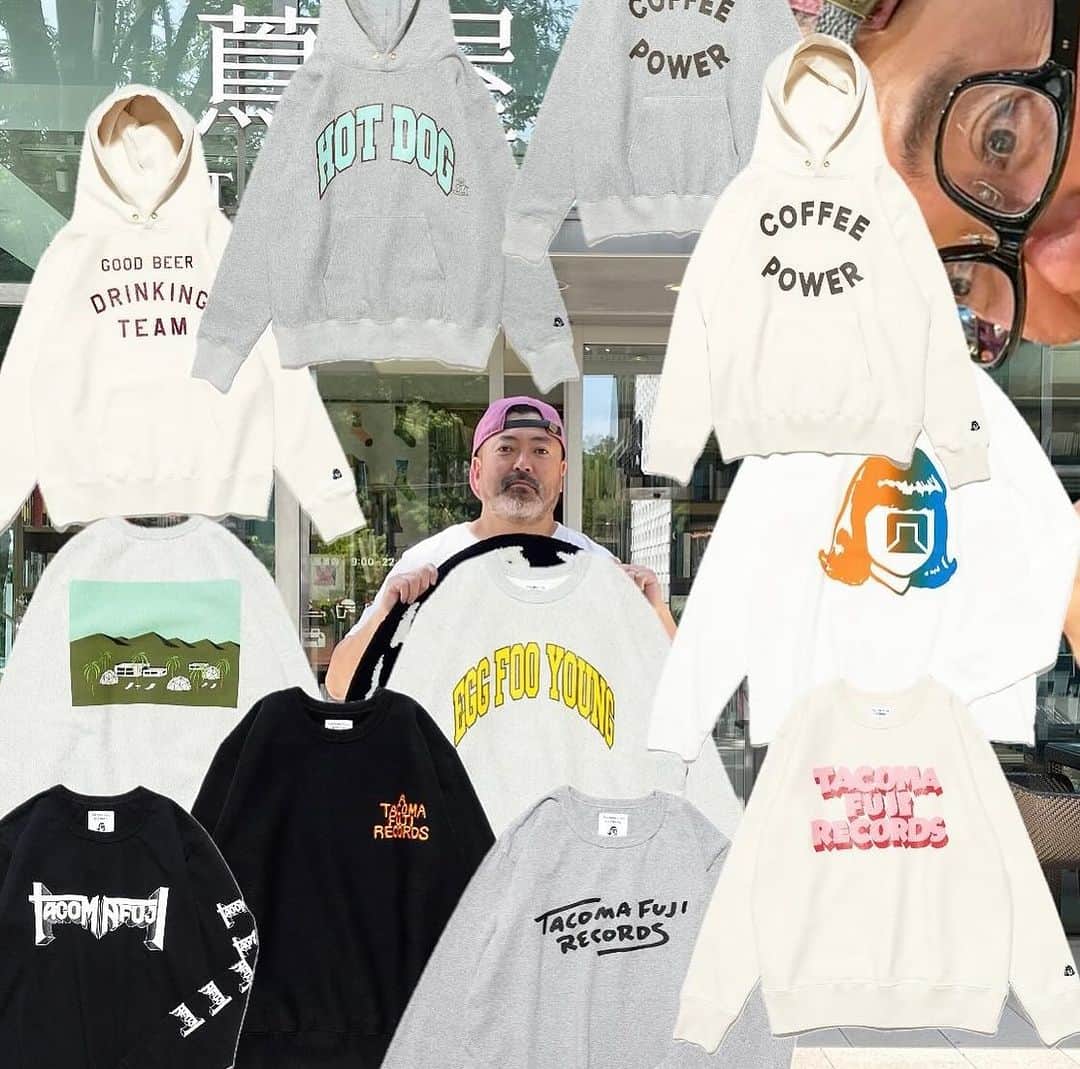 のインスタグラム：「【フェア】TACOMA FUJI RECORDS POP UP STORE "KNITTING TACOMA"  2号館 1階 ギャラリースペース 2023年12月1日(金) - 12月15日(金)  ━━━━━━━━━━━━━━━━━━━━━━━  東京を拠点に「架空のミュージック・レーベル」として国内外の様々なアーティストとともに活動するTシャツレーベル、TACOMA FUJI RECORDS(タコマフジ)。アーティストやファッションブランド、アウトドアブランドを始め数多くのコラボレーションでも話題に事欠かないTシャツレーベルです。代官山 蔦屋書店開店依頼、毎年春夏のコレクションで開催していたタコマフジのPOP UP STOREが今回初の秋冬コレクションで開催いたします。 アートワークのクオリティは勿論、生地の編み立てから縫製までこだわり作成された秋冬のスウェット関連商品はその肉厚な生地、保温性の高さ等クオリティが高く評価されています。今期の新作商品を始め、今回先行販売となるプロダクトや1点モノのプリント商品等も販売予定です。ファッションやトレンドとは一線を画し、独自の世界観を創造する活動に要注目です。  ━━━━━━━━━━━━━━━━━━━━━━━  取置、代引は承っておりません。 予めご了承ください。 お電話での在庫のお問い合わせは、ご遠慮いただけますようお願いいたします。 一部商品のオンライン受注販売は、準備が整い次第、Instagramのストーリーズにてお知らせいたします。」