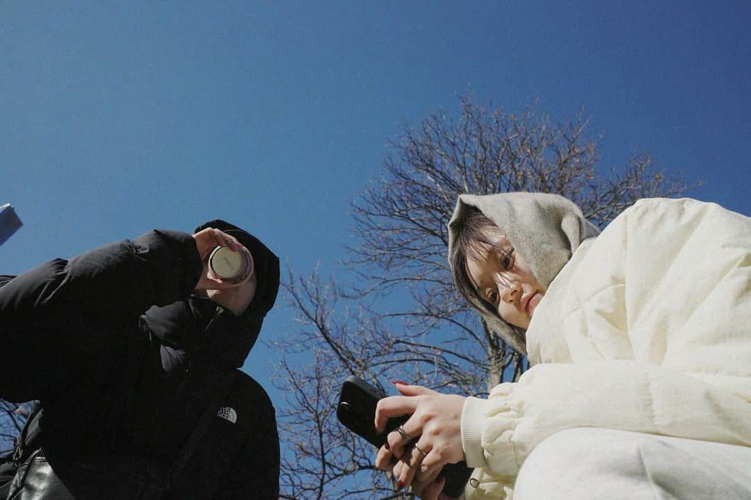 江野沢愛美さんのインスタグラム写真 - (江野沢愛美Instagram)「☀️自転車でセントラルパークまで行ったんだけど寒すぎて半分凍った😚」12月1日 10時00分 - enosawa_manami