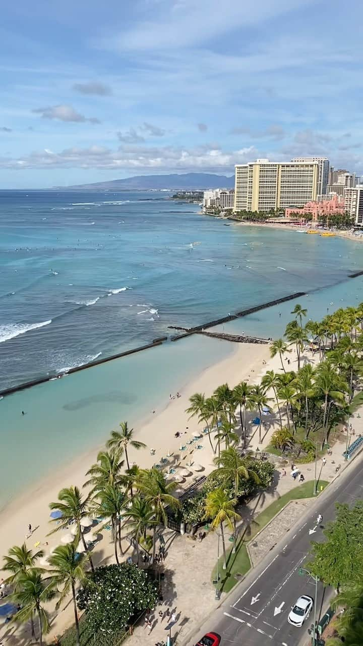 Aloha Street アロハストリートのインスタグラム：「今週のハワイ🌺🌴  📍ツインフィン 📍ハレイワ 📍スイートランドファーム 📍ホノルル動物園  今週のハワイの様子をリールにまとめました✨ 晴れた日のワイキキビーチやノースショアのイマソラをお届け☀️ 最近は雨が降ることも多く、雨季がやってきたなと感じます☔️ みなさま今週もお疲れ様です😌 また来週のハワイもお楽しみに🐬  (アカネ)  #アロハストリート #alohastreet #イマソラ #ハワイのイマソラ #ハワイ旅行 #ワイキキ#ハワイ好き #ハワイ好きな人と繋がりたい #ハワイ情報 #旅行好きな人と繋がりたい #旅行好き #hawaii #hawaiilife #honolulu #honoluluhawaii #waikiki #hawaiistagram」