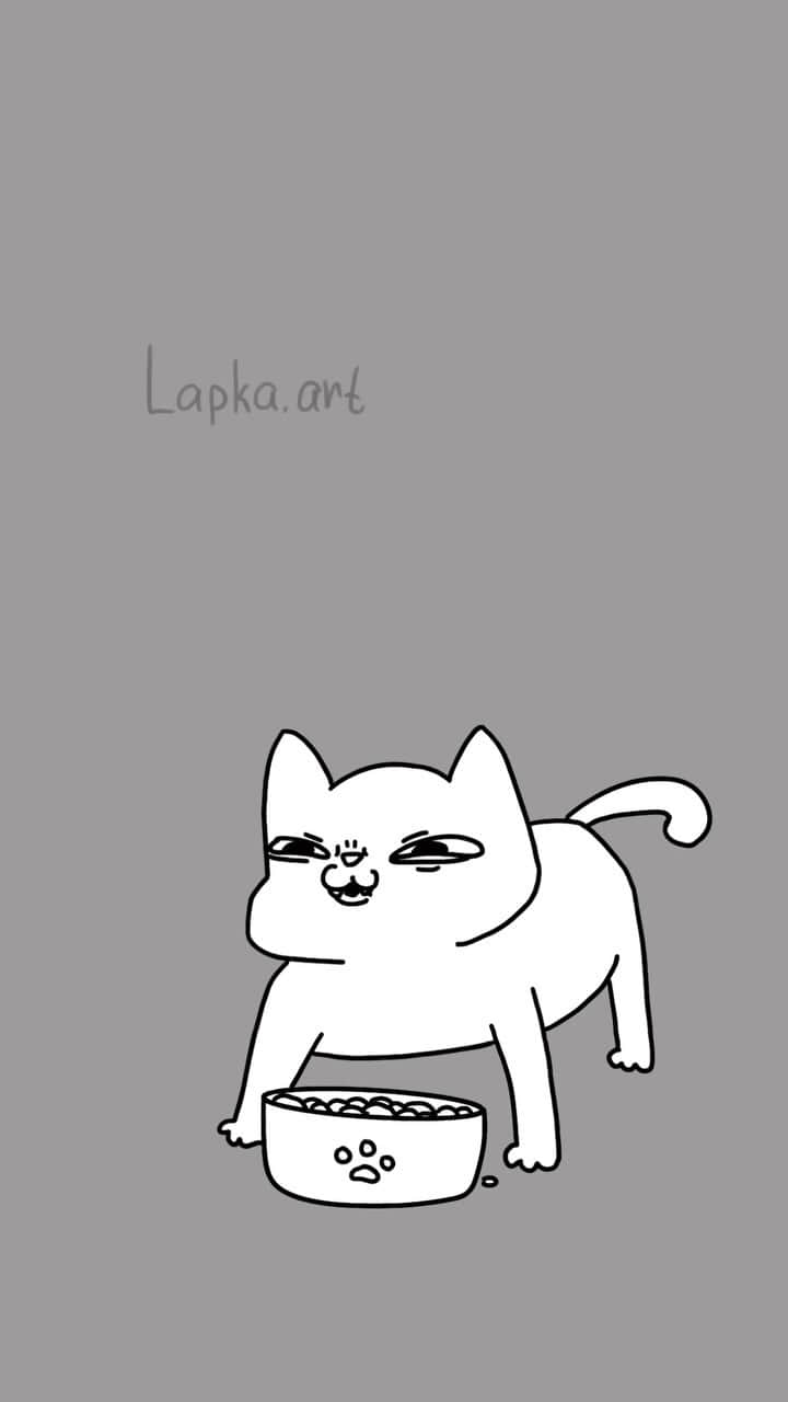 Aww Clubのインスタグラム：「That one noise from your cat that makes you move like Flash  @lalka_lapka  #meowed #cutecat #cat #fyp #animation #webtoon #lalkalapka」