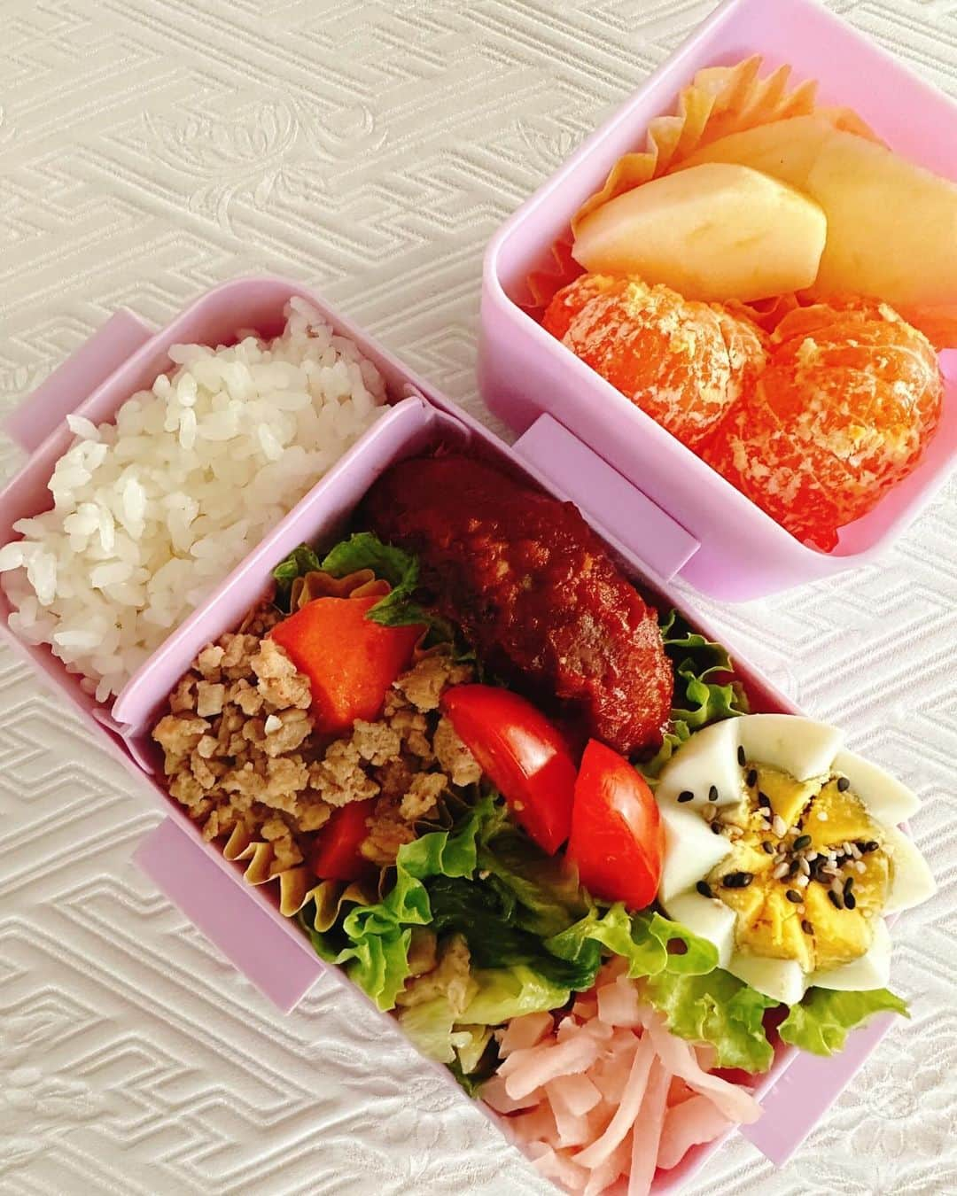 神田うのさんのインスタグラム写真 - (神田うのInstagram)「娘💕のお弁当🍱 毎朝5:30に起きて朝食を用意し本人朝練🎻中にお弁当🍱を作っています🏃‍♀️ 酔って帰宅し仮眠もせずそのまま寝ないで夜中の3時から作り始めるなーんて事もありますよwww 寝不足ゾンビ🧟‍♀️ですが😅愛する娘の為ならなんでもやっちゃう自分がいる事にビックリしながらおかあちゃん業務頑張ってますー😂 お弁当組のママ達💕一緒に頑張りましょーねー❣️  #娘のお弁当#お弁当#平日5時半起き#寝不足ゾンビ#でもこれがゾンビあかちゃんの愛情#お弁当を作れる事にも喜びを感じながら#おかあちゃん頑張ってます#ピカピカがご褒美#神田うの#unokanda」12月1日 10時41分 - unokandaofficial