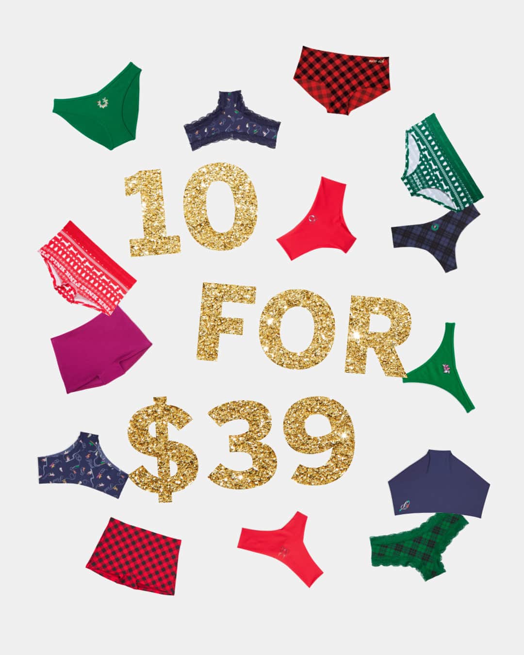 Victoria's Secret PINKのインスタグラム：「Surprise, surprise — another Panty deal. We’re just firm supporters of the top-drawer refresh. When there are this many colors, styles, and patterns to choose from, why not add some newbies to your collection with 10/$39?」
