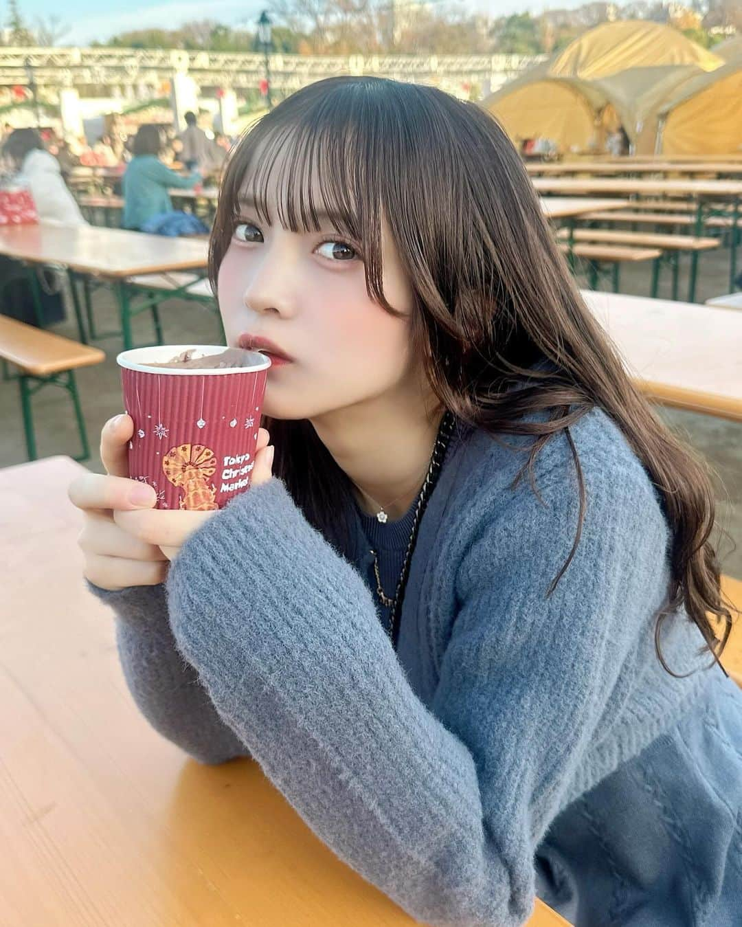 黒嵜菜々子さんのインスタグラム写真 - (黒嵜菜々子Instagram)「ココアあったかいねぇ」12月1日 21時21分 - kurosaki0516