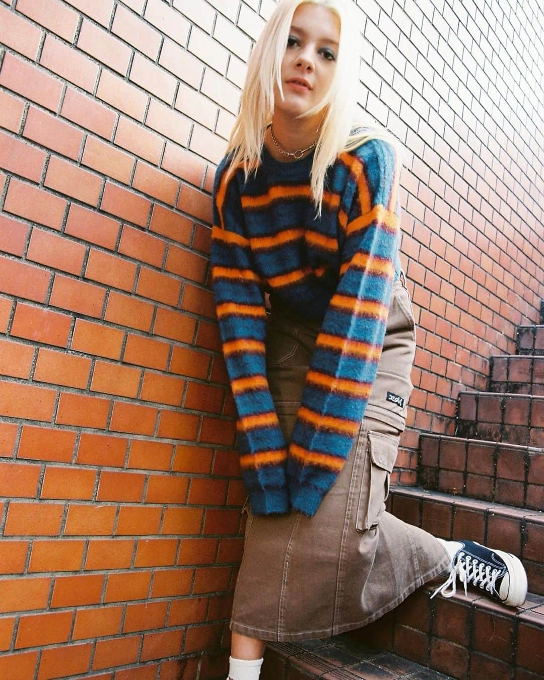 X-girlさんのインスタグラム写真 - (X-girlInstagram)「X-girl KNIT COLLECTION #xgirl #xgirljp #エックスガール」12月1日 21時45分 - xgirljp