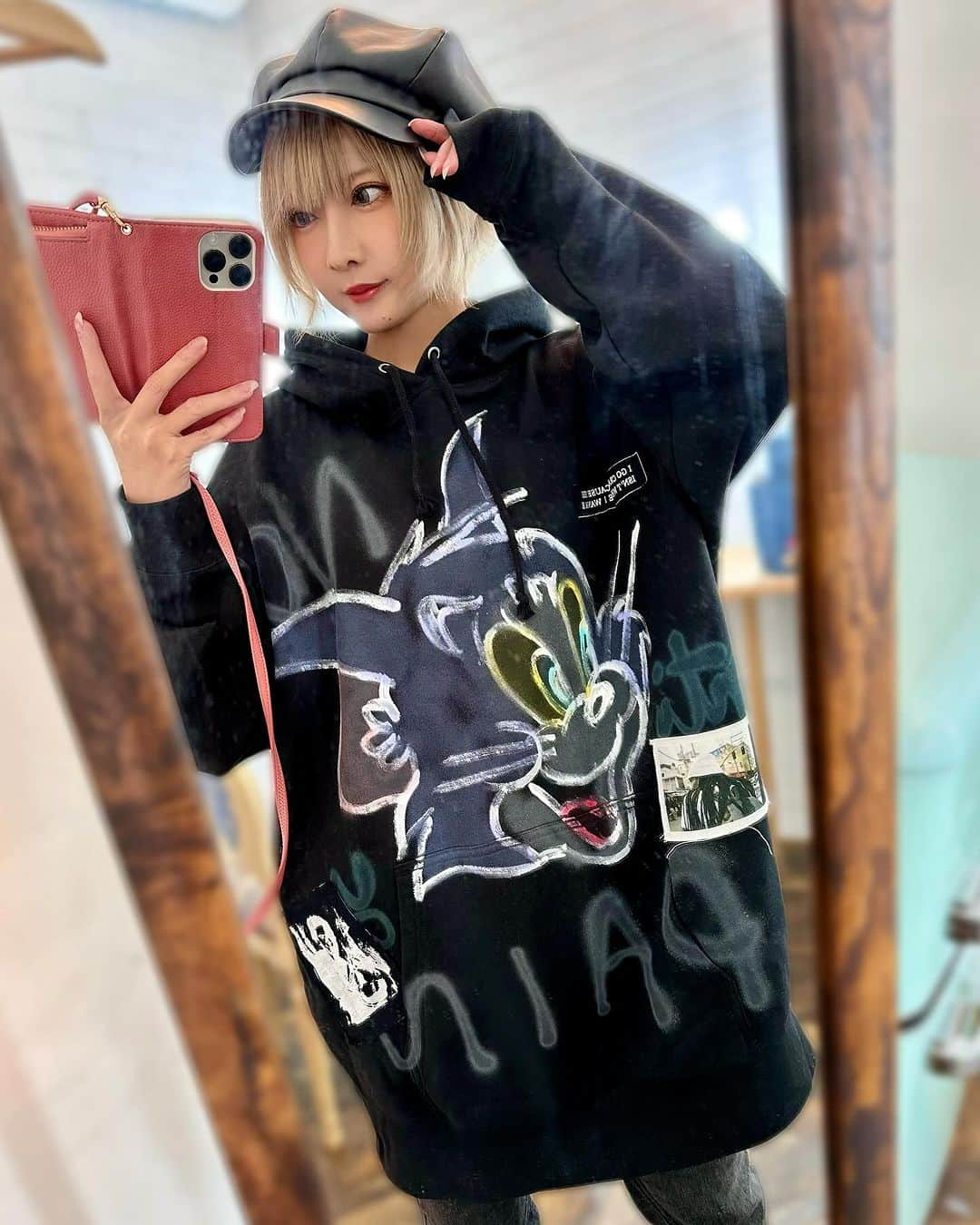 火将ロシエルのインスタグラム：「Tom🐈‍⬛🐀 #天下一の二次元体型」