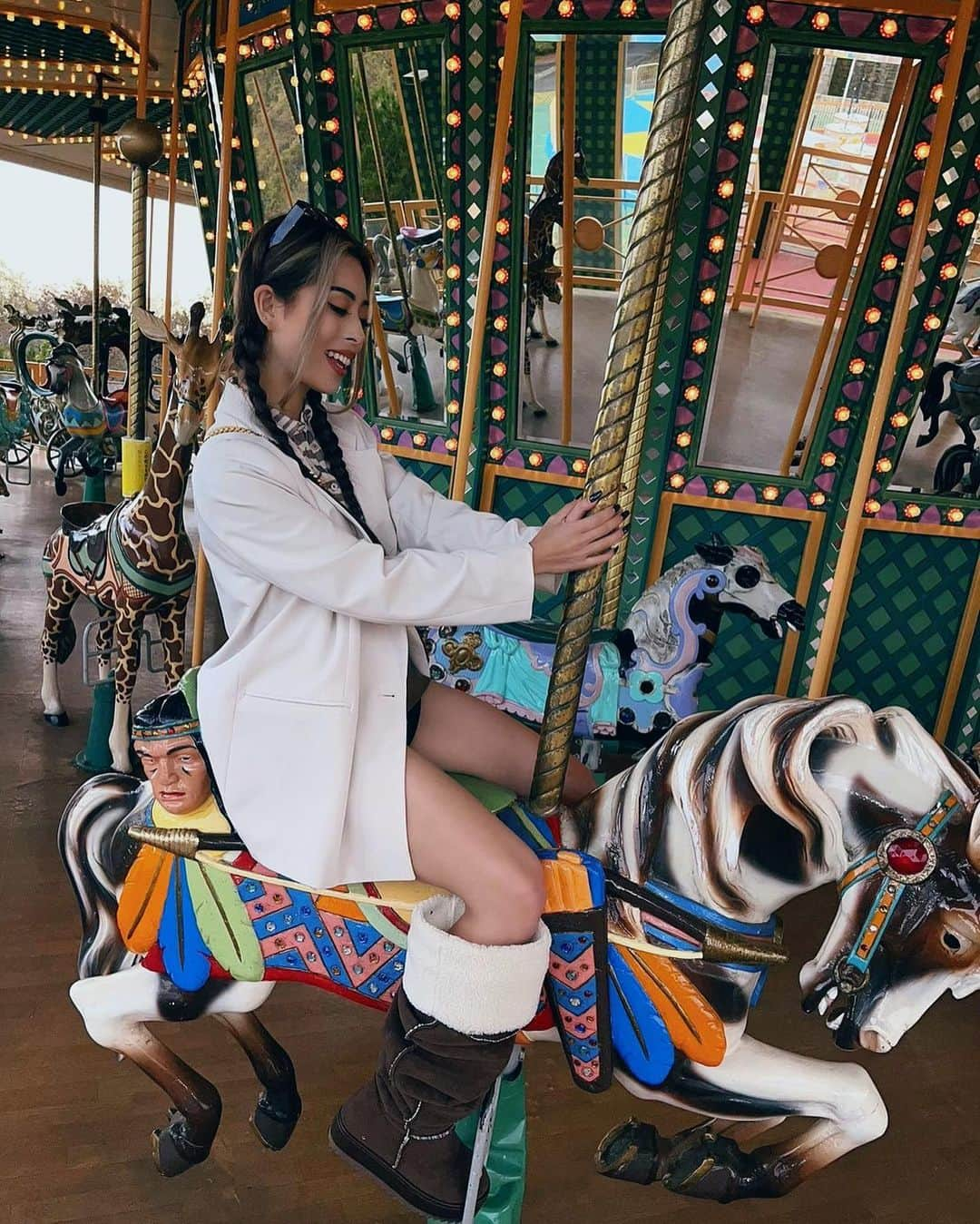 あやか（石山彩花）さんのインスタグラム写真 - (あやか（石山彩花）Instagram)「🍓栃木旅行🎢  那須ハイランドパークも東部ワールドスクウェアも行って充実旅でした😊  2024年もたくさん旅できますように🫶🏻  #栃木旅行　#旅スタグラム  #那須ハイランドパーク #東武ワールドスクウェア #ootdfashion」12月1日 21時53分 - ayakateen821