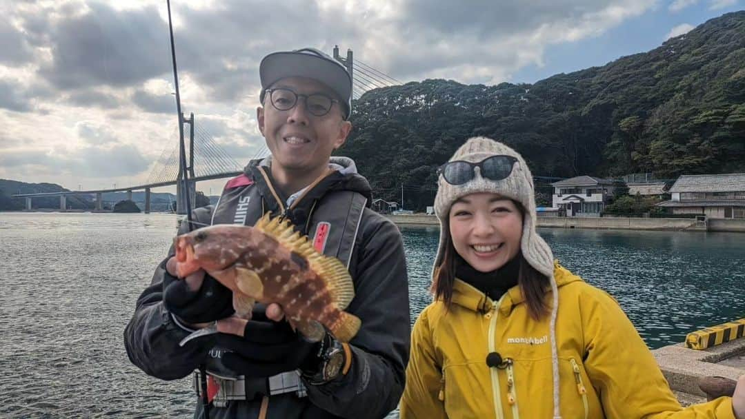 小雪さんのインスタグラム写真 - (小雪Instagram)「🎣 #釣りビジョン @fishingvision 発見！すごかby九州 今回は佐賀県唐津·呼子でライトゲーム！  三ヶ島先生に教わりながら 手軽に楽しく釣りを楽しみました😆 @mikazi1986  放送は12/4(月)20時～  #釣り #佐賀 #ライトゲーム  初心者の方もトライしやすい釣りです🙋」12月1日 14時09分 - koyuki2