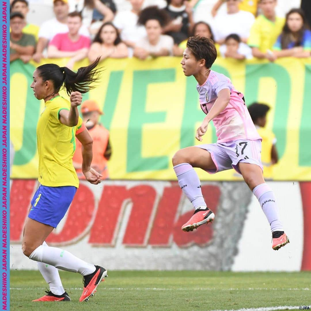 日本サッカー協会さんのインスタグラム写真 - (日本サッカー協会Instagram)「. 【2023.12.1 Photo Report④📸】  🏆国際親善試合 🇯🇵なでしこジャパン 3-4 ブラジル🇧🇷 ⌚️3:15(🇯🇵) 🏟Neo Quimica Arena(ブラジル)  21 #平尾知佳(GK) 2 #清水梨紗 3 #南萌華 4 #熊谷紗希(C) 7 #宮澤ひなた 9 #植木理子 10 #長野風花 12 #古賀塔子 13 #遠藤純 14 #長谷川唯  15 #藤野あおば  𝐒𝐔𝐁🔄 1 #山下杏也加(GK) 18 #田中桃子(GK) 5 #三宅史織 6 #杉田妃和 8 #猶本光 11 #田中美南 16 #林穂之香 17 #清家貴子 19 #中嶋淑乃 20 #石川璃音  22 #谷川萌々子  監督 #池田太  #BEYOURBESTSELF #最高の自分であれ #夢への勇気を #jfa #daihyo #nadeshiko #なでしこジャパン」12月1日 14時26分 - japanfootballassociation