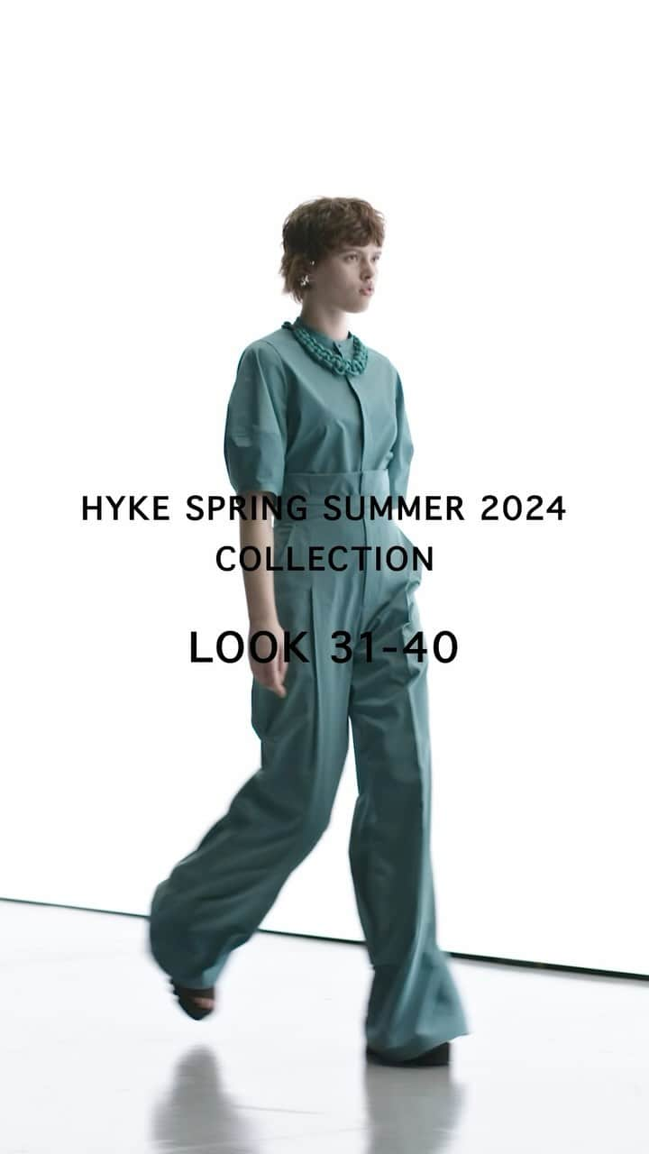 HYKEのインスタグラム：「HYKE SS 2024 #hyke」