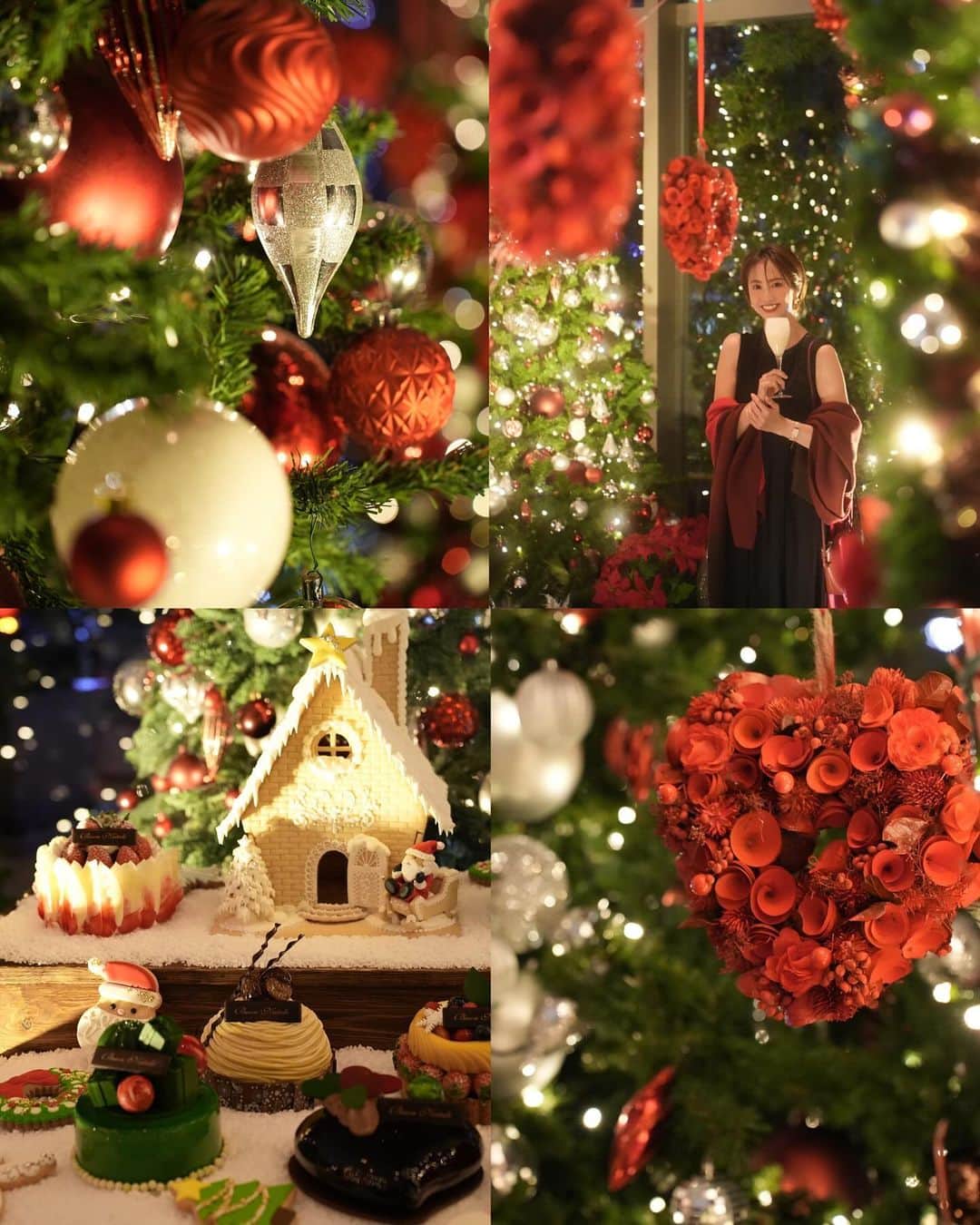 渡辺由布子さんのインスタグラム写真 - (渡辺由布子Instagram)「🎄♥️  Hello December!  息つく暇もなく12月！  今年最初のクリスマスパーティーはグラハイでした。4年ぶりの開催ということで例年にも増してゴージャスに。  グランドハイアット東京のロビーエリアには、“Grand Love”をテーマに、赤やゴールドに包まれたクリスマスデコレーションが登場。 開業20周年を記念した20個のハートのモチーフも♡  ホテルメイドのシュトーレンや、ハイアットオリジナルワインを詰め合わせたチャリティーハンパーはクリスマスギフトやパーティーに最適🎁  ホテルで排出されたワインやシャンパンのコルク栓をアップサイクルして作られたオーナメントの販売や、皆さんのSNS投稿が募金に繋がるプログラムなど、さまざまな形でチャリティー活度に参加できるのも魅力。  期間: 2023年11月11日(土)-12月25日(月) 場所: 1階ロビーエリア  #グランドハイアット #グランドハイアット東京 #クリスマスツリー #イルミネーション #クリパ #PR #grandhyatt #grandhyatttokyo #holidayseason #Illumination #partynight #christmas #christmasparty #xmas #xmasparty #christmastree #festive #luxuryhotel #winelover #カリフォルニアワイン #のんべえ #GrandLove2023   🏷 GRAND HYATT TOKYO  📍 @grandhyatttokyo 🗾 #Roppongi (#六本木 ）#TOKYO (#東京 ) 🌎 #🇯🇵 #Japan (#日本 )」12月1日 16時14分 - watanabe_yuko