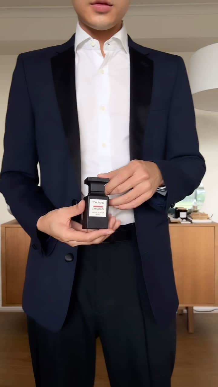 Christoffer Chengのインスタグラム：「All dressed up for an amazing evening with @crownsydney x @patron ✨✨✨」