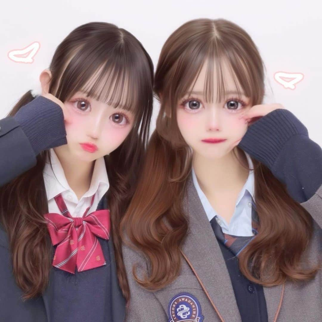 Ririkaのインスタグラム：「久々プリクラ😻🩷  #jkブランド  #fyp  #プリクラ」