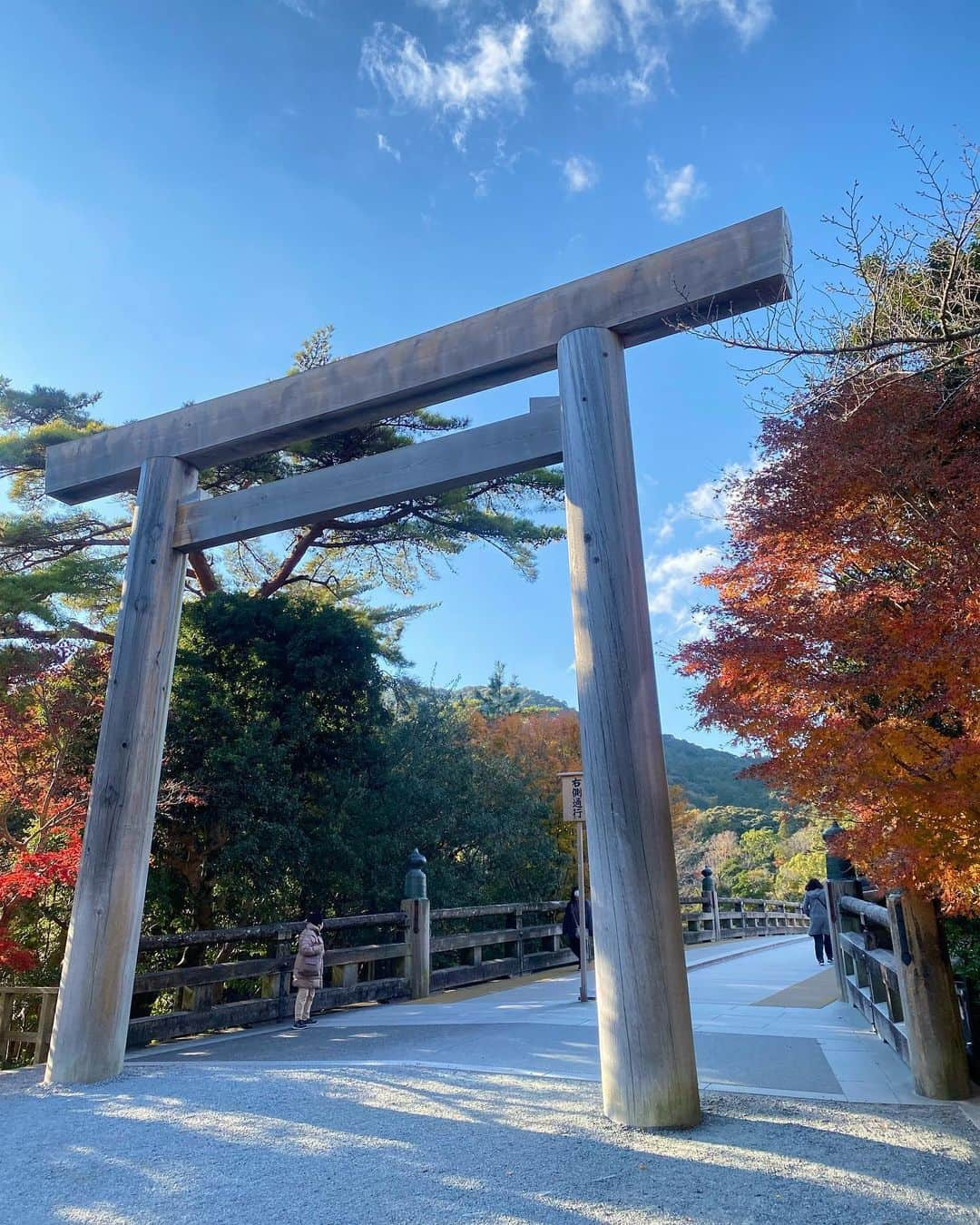 小松﨑花菜さんのインスタグラム写真 - (小松﨑花菜Instagram)「・ 1人でふらっとお伊勢参り☺️⛩  伊勢神宮は凛と澄んだ空気が広がっていて、 いつも自然と背筋が伸びる気がします。  友人とわいわい遊ぶのも好きですが ぼけ〜っと景色を眺めたり、食べ物の味にひたすら集中したりする1人の時間も好きです✌🏼笑  良い休日でした🌿  #三重 #伊勢神宮 #お伊勢参り #おかげ横丁 #おはらい町  #2枚目は日向ぼっこ中の猫ちゃん🐈♡」12月1日 17時24分 - hana_komatsuzaki