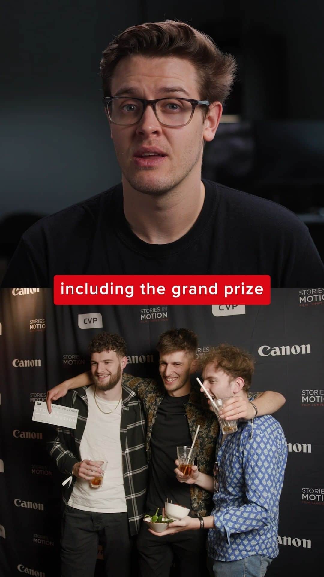Canon UKのインスタグラム：「Exciting news for young filmmakers: Stories in Motion is back! 😮🎥🙌  We're delighted to be working with @cvpgroup to bring back Stories in Motion, a short film competition for young content creators, filmmakers and cinematographers aged 18-25.  With categories including Documentary, Scripted Short and Music Video, we want you to unleash your creativity and let your talent shine! Plus, did we mention there’s a chance to win up to £700 in CVP vouchers and a Canon EOS C70 😮😍   Click the link in our bio to learn more」