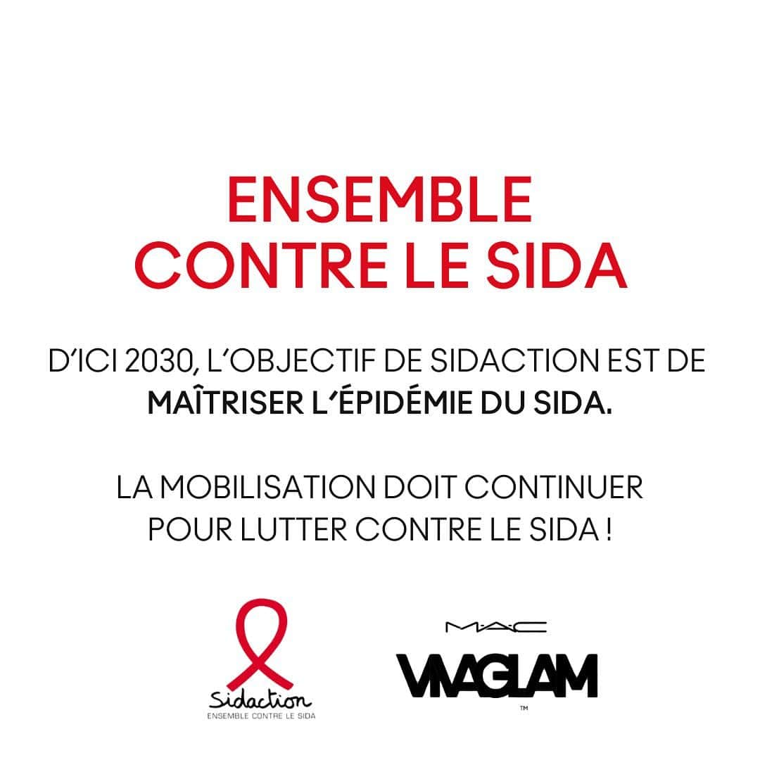 M•A•C Cosmetics Franceさんのインスタグラム写真 - (M•A•C Cosmetics FranceInstagram)「Depuis 30 ans, M·A·C est un partenaire fidèle de Sidaction et se tient à ses côtés pour lutter contre le VIH/sida. 🫶  À l'occasion de cette Journée mondiale de lutte contre le sida et parce qu’il est PRIMORDIAL de donner de la visibilité aux actions de @sidaction : @maccosmeticsfrance met en jeu 1 Kit #Holiday* ainsi qu’un rouge à lèvres #VivaGlam.  Pour remporter l'un d'eux :    💗 Suivre les comptes @sidaction et @maccosmeticsfrance   💗 Identifier 2 ami.e.s en commentaire, pour qui cette cause est aussi importante pour vous !  💗 Bonus : repartager le post en story.   🍀 3 gagnant.e.s seront tirés au sort le 8/12. @maccosmeticsfrance les contactera par DM Instagram. Faites attention aux comptes frauduleux.  *Le premier gagnant se verra offrir le Kit des iconiques MAC. Les 2 autres gagnants se verront offrir un Kit complet pour les yeux.  #Sidaction #MacCosmeticsFrance #Concours #ConcoursInstagram #JeuConcours」12月1日 18時59分 - maccosmeticsfrance