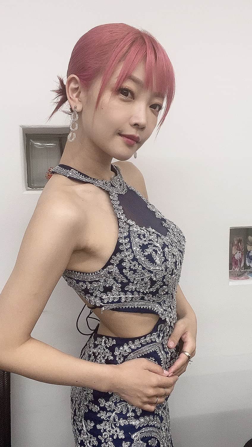 藤田恵名のインスタグラム：「csテレ朝 てんぱいクイーン9に出演します🀄️😍💖 素敵なお召し物とカチモリヘア😍❤️」
