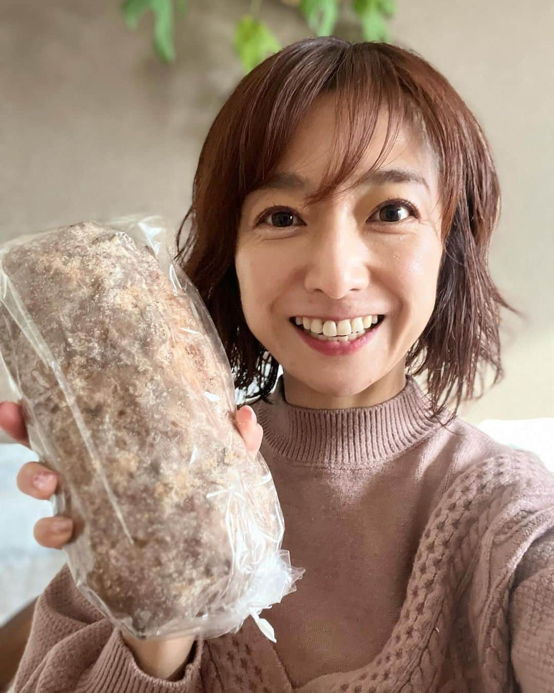 HBC北海道放送アナウンス部のインスタグラム：「佐藤彩です！ (@hbc_ayasato )  今年もこの季節がやって来ました！！  忍路にある大好きなパン屋さんのシュトーレン🥹✨ 毎年の楽しみです！  私にとってはかなり贅沢品でもあり 半分は実家の両親にもお裾分け🤭  そしてクリスマスへ向けて ちまちまと一切れずつ食べていくわけですが！笑  いつもクリスマスまで持ちません😂  今年はどうなるかな🤔笑　  #シュトーレン #クリスマスまで #持つかな #毎年の楽しみ #大好きなパン屋さん #シュトーレンも美味しすぎる #12月の楽しみ」