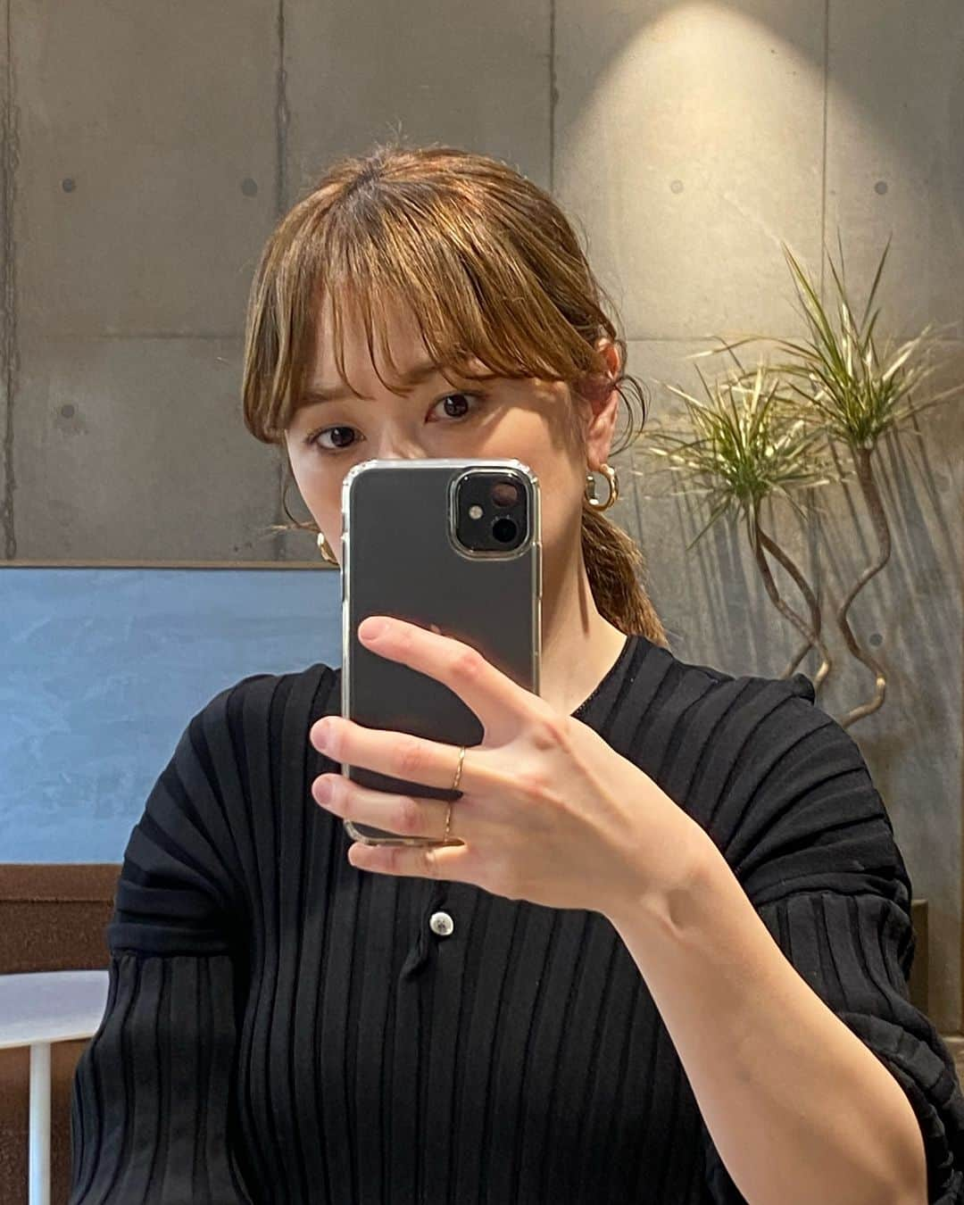 土田瑠美のインスタグラム：「この前髪の長さがとても良い🫶」