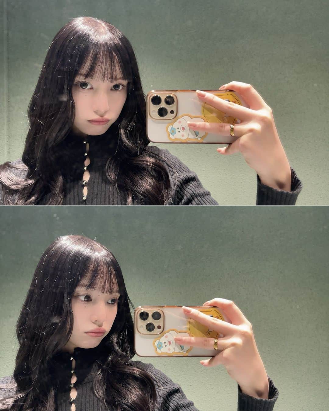 山田愛奈のインスタグラム：「.  のびたよ✌︎(　˙-˙　)✌︎ ロング派の皆様ただいま〜」