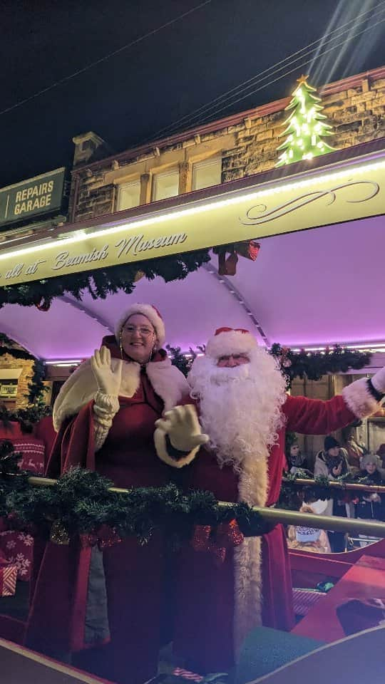 ベーミッシュ美術館のインスタグラム：「The first of our Christmas at Beamish Evenings has been absolutely magical! Thank you to our wonderful visitors for travelling back into an enchanting Christmas past with us 🎄 We hope you've enjoyed making new Christmas memories with your loved ones. See you again soon!」