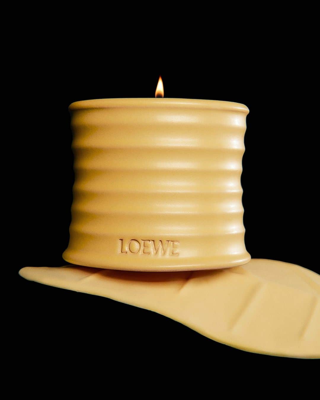 Loeweのインスタグラム：「LOEWE Home Scents Honeysuckle candle.  See our gifting edit on loewe.com  #LOEWE #LOEWEgifts」