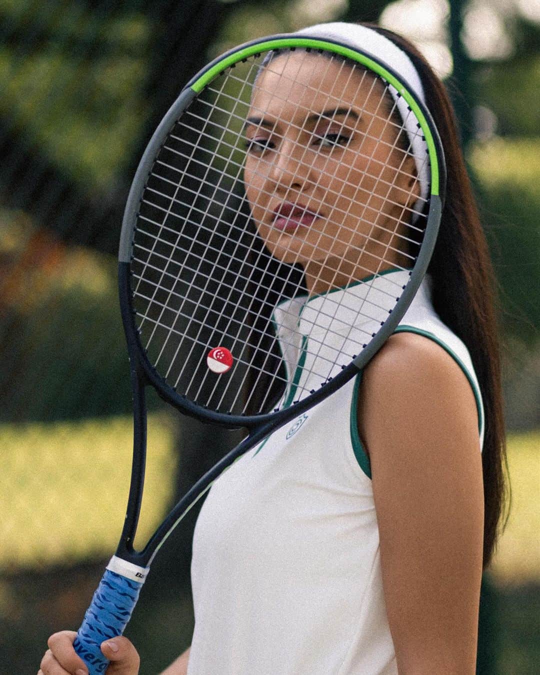 ラライン・シャーのインスタグラム：「Tennis never felt so good🎾  @countryclub_bydasha」