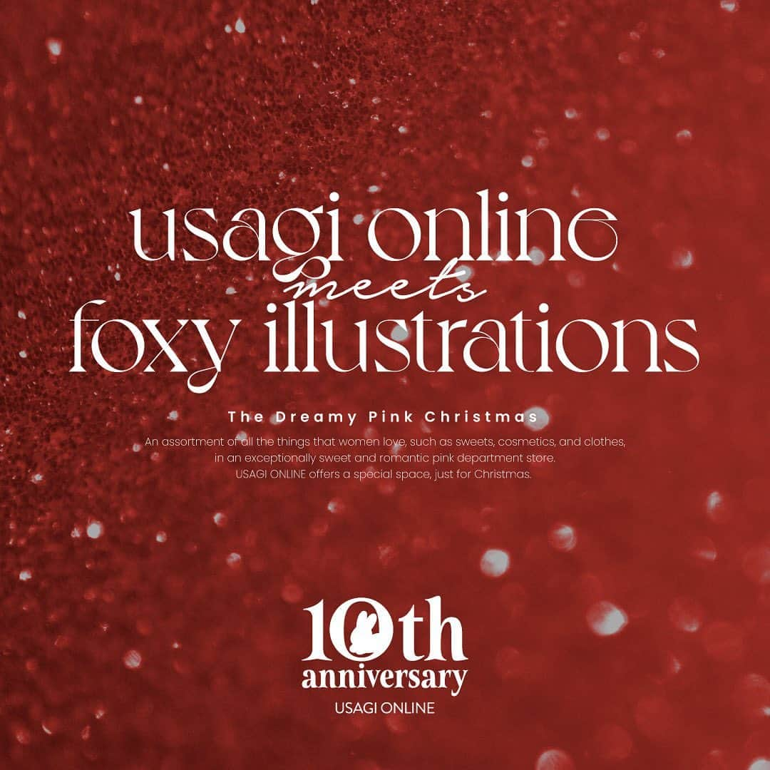 USAGI ONLINEさんのインスタグラム写真 - (USAGI ONLINEInstagram)「【USAGI ONLINE 10th anniversary】   10年分の感謝の気持ちをこめて…  今年1年間にわたり行っている10個のサプライズ企画 【USAGI ONLINEがお客様に楽しんでもらいたい 10のコト】  第9弾は、 ホリデーシーズンにぴったりなfoxy illustrations ( @____foxy____ )× USAGI ONLINEの コラボレーションアイテムをお届け！  #usagionline #ウサギオンライン #usagionline_10th #foxyillustrations」12月2日 0時01分 - usagionline