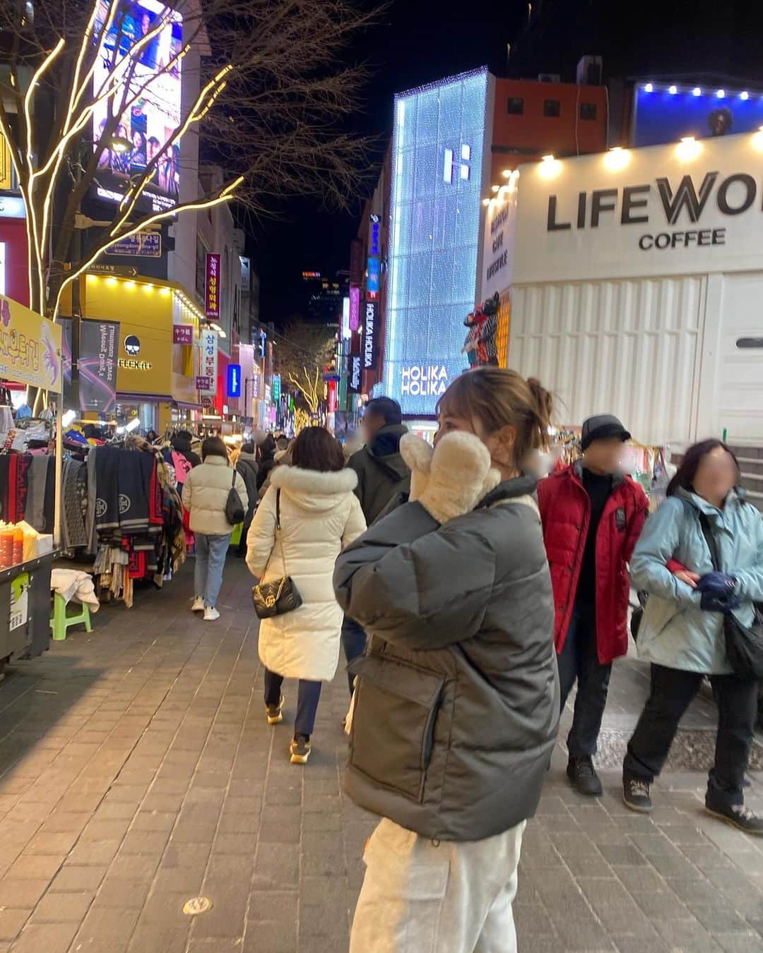 三原羽衣さんのインスタグラム写真 - (三原羽衣Instagram)「in韓国🇰🇷寒いです」12月2日 1時25分 - ui.mihara_official