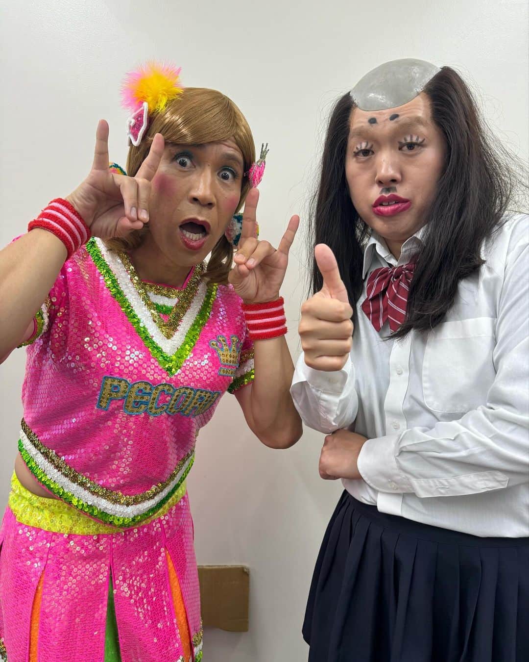 かみちぃさんのインスタグラム写真 - (かみちぃInstagram)「先日ゴリエfesに出させて頂きました！！ ニセ落武者をやらせて頂きました！！ 光栄すぎます！！ #ゴリエ さん #落武者  #サンリオピューロランド  #如月マロン 衣装 #出とちり」12月2日 1時40分 - kamichii_gerrardon