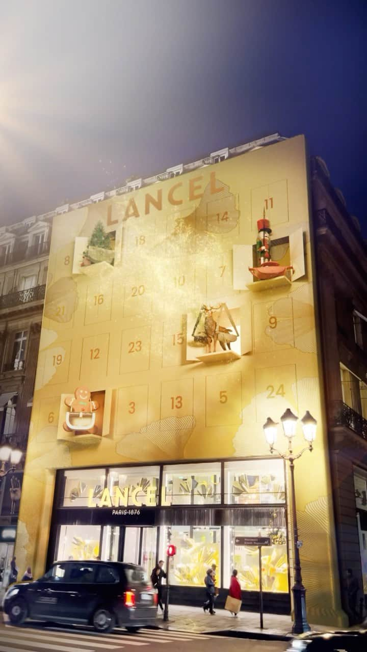 ランセルのインスタグラム：「It’s time to open your Advent calendar!  #LancelParis #LancelTwist #AdventCalendar」