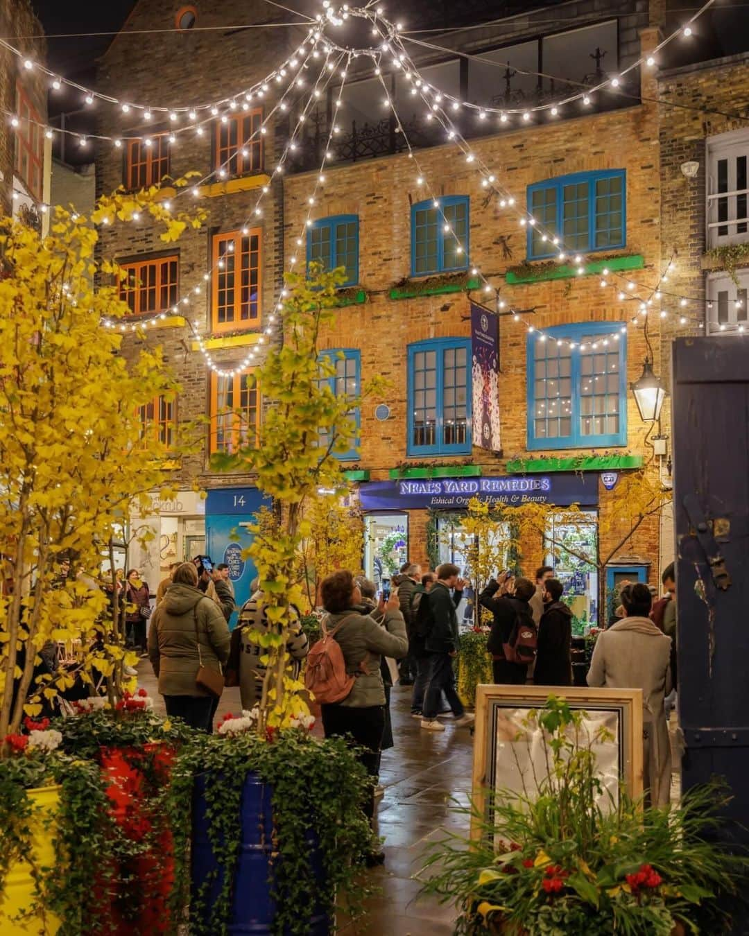 Neal's Yard Remediesのインスタグラム：「🎄✨ A magical 1st December in the Yard ✨🎄⁠ ⁠ Planning a visit to Covent Garden this Christmas? Why not make your way to our store – the perfect destination to kickstart your Christmas shopping 🎁🛍️.」