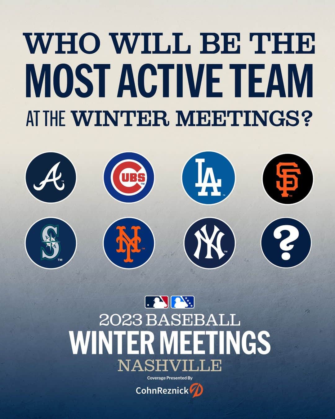 MLBさんのインスタグラム写真 - (MLBInstagram)「Who will win the Winter Meetings?」12月2日 2時58分 - mlb